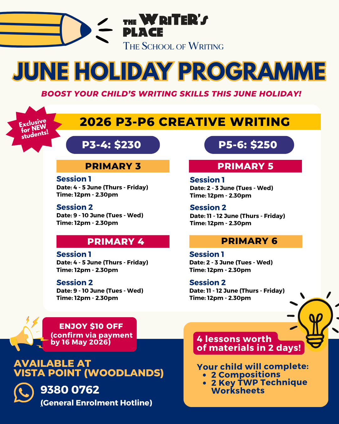 The Writers Place Pte Ltd.